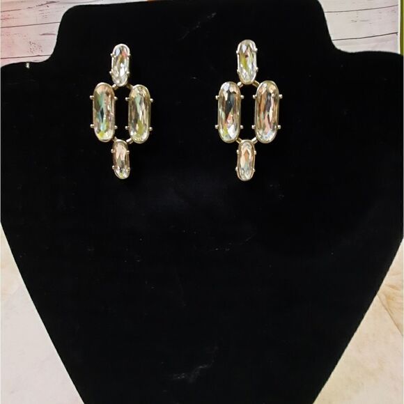 Banana Republic Cut Glass Earrings - Picture 5 of 5